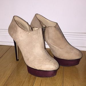 Platform booties